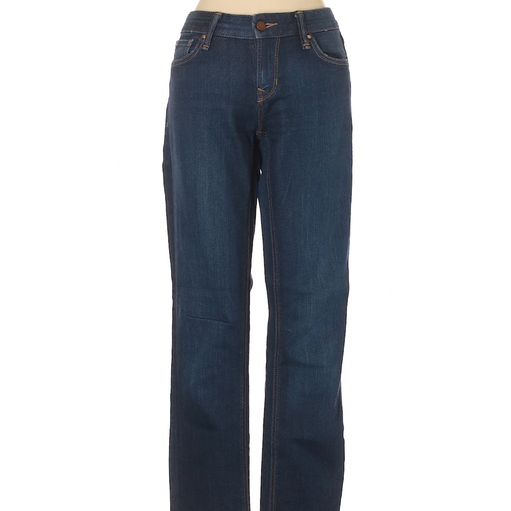 Gap 1969 Real Straight Denim Jeans Dark Wash
